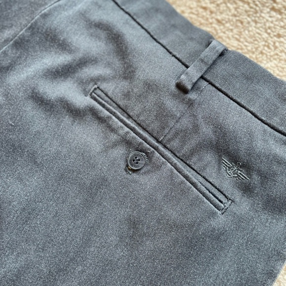 Dockers Signature Khaki Athletic Fit Pants W40 L32 Dark Gray Flex Comfort - Picture 9 of 9